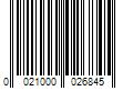 Barcode Image for UPC code 0021000026845