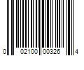 Barcode Image for UPC code 002100003264