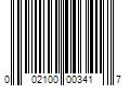 Barcode Image for UPC code 002100003417