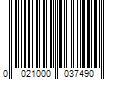 Barcode Image for UPC code 0021000037490