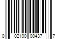 Barcode Image for UPC code 002100004377