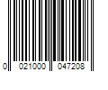 Barcode Image for UPC code 0021000047208