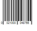 Barcode Image for UPC code 0021000048755