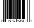 Barcode Image for UPC code 002100005084