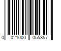 Barcode Image for UPC code 0021000055357