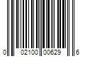 Barcode Image for UPC code 002100006296