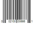 Barcode Image for UPC code 002100006661