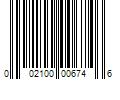 Barcode Image for UPC code 002100006746