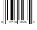 Barcode Image for UPC code 002100006869