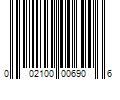 Barcode Image for UPC code 002100006906