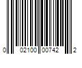 Barcode Image for UPC code 002100007422