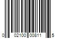 Barcode Image for UPC code 002100008115