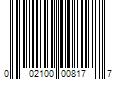 Barcode Image for UPC code 002100008177