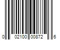 Barcode Image for UPC code 002100008726