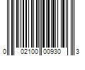 Barcode Image for UPC code 002100009303