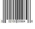 Barcode Image for UPC code 002100009846