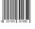 Barcode Image for UPC code 0021000301652