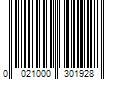 Barcode Image for UPC code 0021000301928