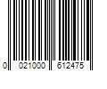 Barcode Image for UPC code 0021000612475