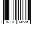 Barcode Image for UPC code 0021000642731