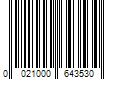 Barcode Image for UPC code 0021000643530