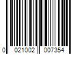 Barcode Image for UPC code 0021002007354