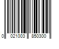 Barcode Image for UPC code 0021003850300