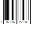 Barcode Image for UPC code 0021032221683