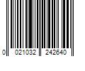 Barcode Image for UPC code 0021032242640