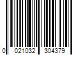 Barcode Image for UPC code 0021032304379