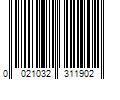 Barcode Image for UPC code 0021032311902