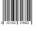 Barcode Image for UPC code 0021032316822