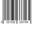 Barcode Image for UPC code 0021032333164