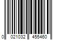 Barcode Image for UPC code 0021032455460