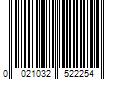 Barcode Image for UPC code 0021032522254