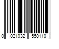 Barcode Image for UPC code 0021032550110