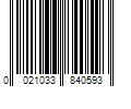 Barcode Image for UPC code 0021033840593