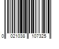 Barcode Image for UPC code 0021038107325