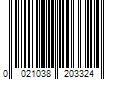 Barcode Image for UPC code 0021038203324