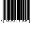 Barcode Image for UPC code 0021038211992