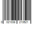 Barcode Image for UPC code 0021038213521