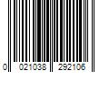 Barcode Image for UPC code 0021038292106