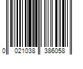 Barcode Image for UPC code 0021038386058