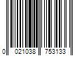 Barcode Image for UPC code 0021038753133