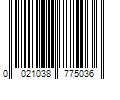 Barcode Image for UPC code 0021038775036