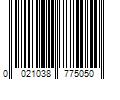 Barcode Image for UPC code 0021038775050