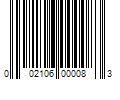 Barcode Image for UPC code 002106000083