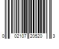 Barcode Image for UPC code 002107205203