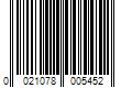 Barcode Image for UPC code 0021078005452