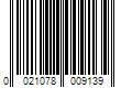 Barcode Image for UPC code 0021078009139